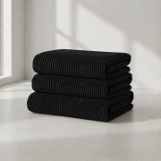 Pokrowiec na Sofę NESTI Czarny Sztruks