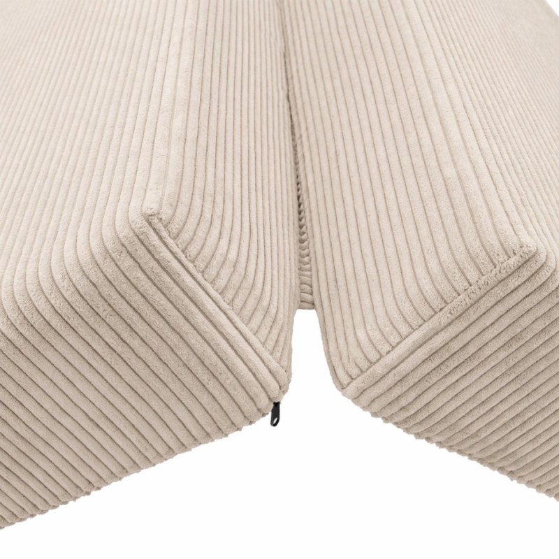 Leżanka II NESTI Beżowy Sztruks