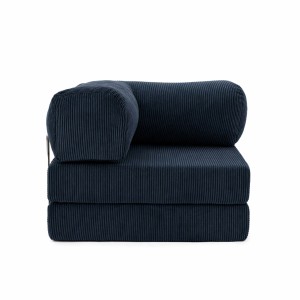 Leżanka II NESTI Granatowy Sztruks