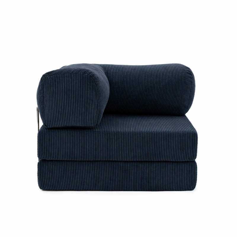 Leżanka II NESTI Granatowy Sztruks