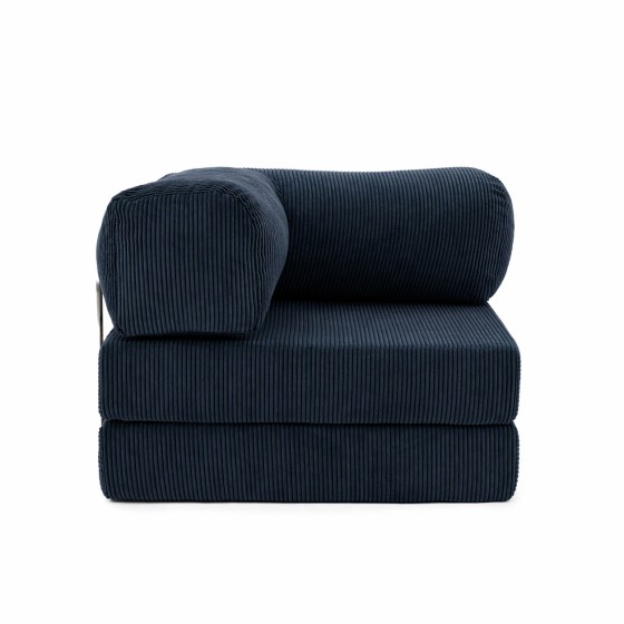 Leżanka II NESTI Granatowy Sztruks