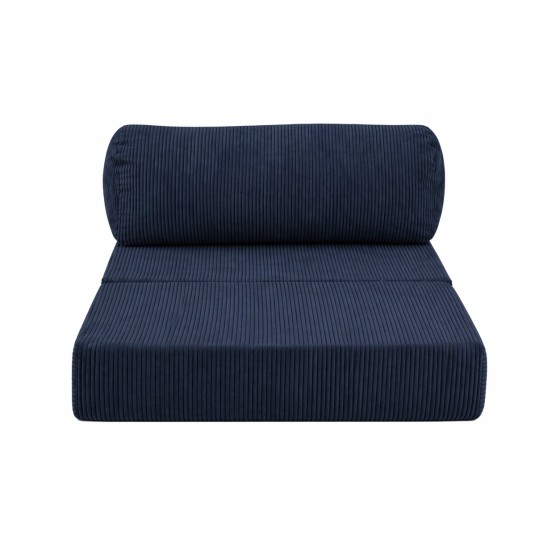 Leżanka II NESTI Granatowy Sztruks