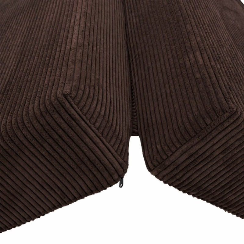 Leżanka II NESTI Brązowy Sztruks