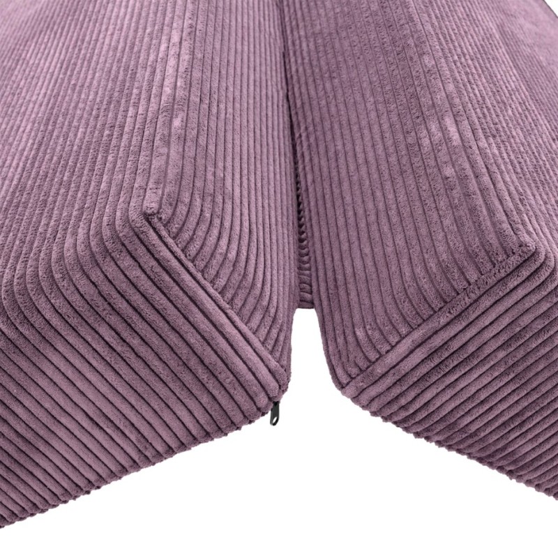 Leżanka II NESTI Fioletowy Sztruks