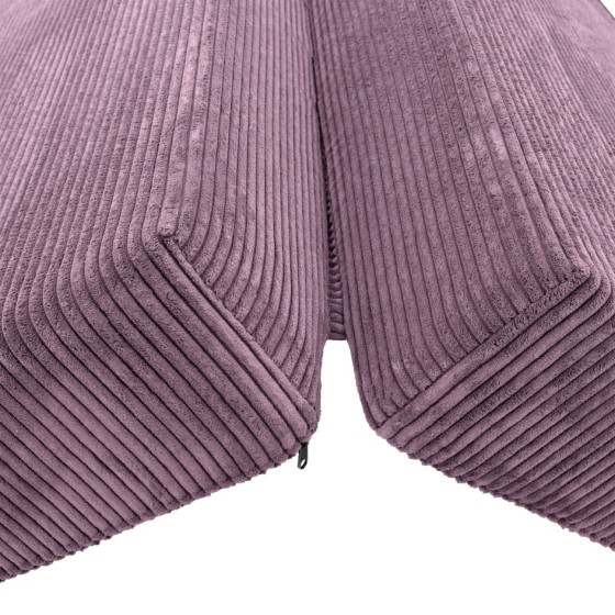 Leżanka II NESTI Fioletowy Sztruks