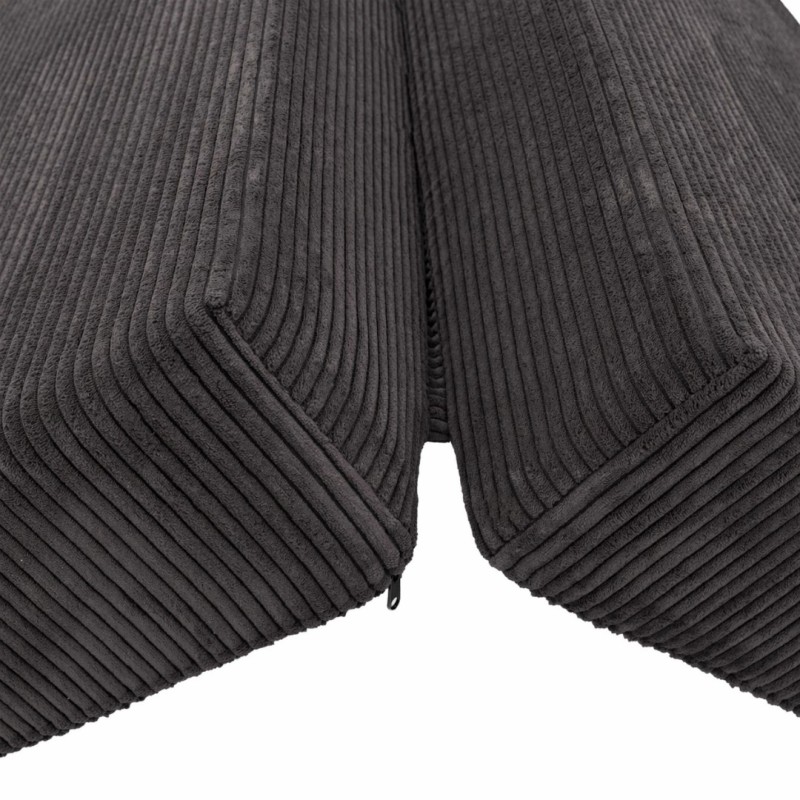 Leżanka II NESTI Ciemnoszary Sztruks