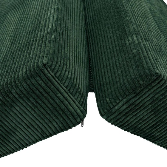 Leżanka II NESTI Sztruks Butelkowa Zieleń