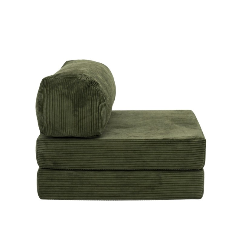 Leżanka I NESTI Zielony Sztruks