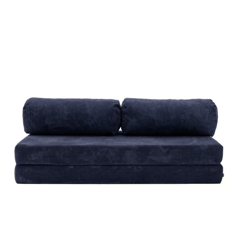 Sofa 3-osobowa NESTI Granatowy Sztruks