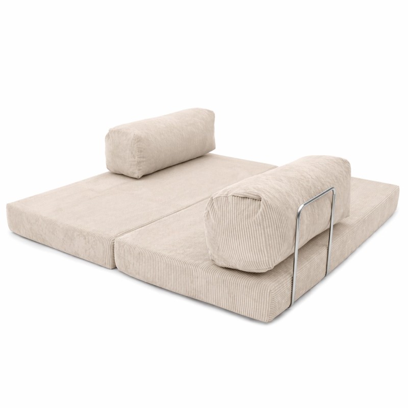 Sofa 3-osobowa NESTI Beżowy Sztruks