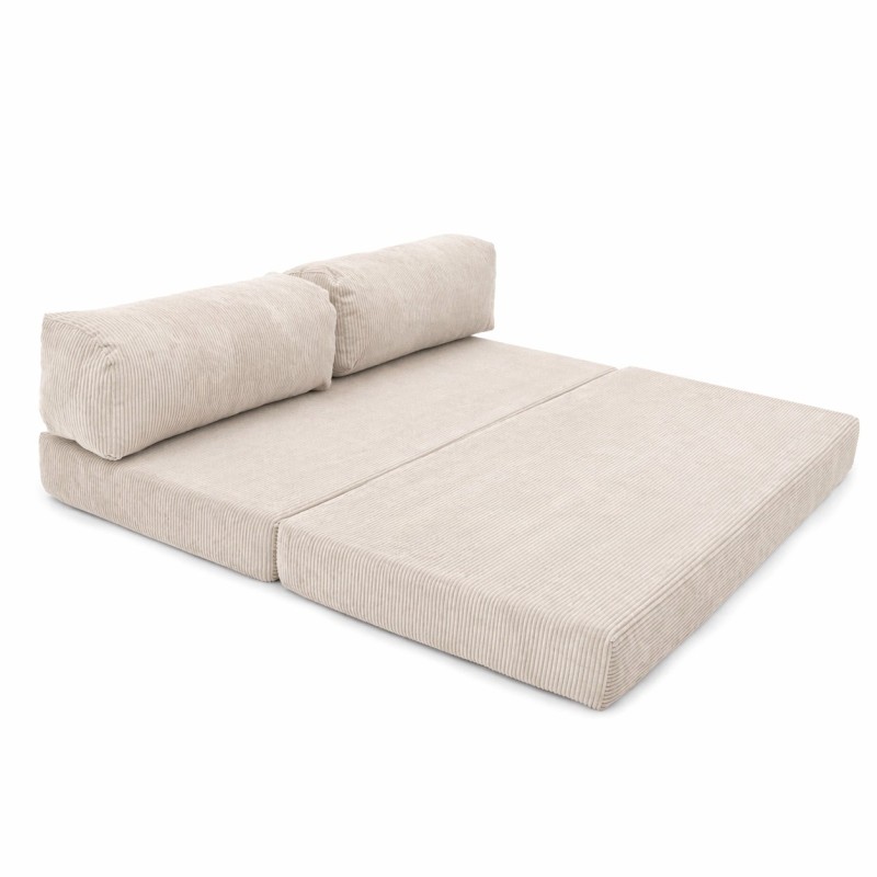 Sofa 3-osobowa NESTI Beżowy Sztruks