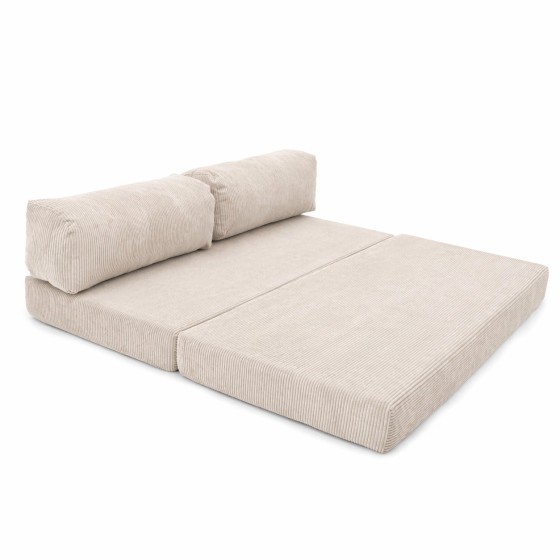 Sofa 3-osobowa NESTI Beżowy Sztruks