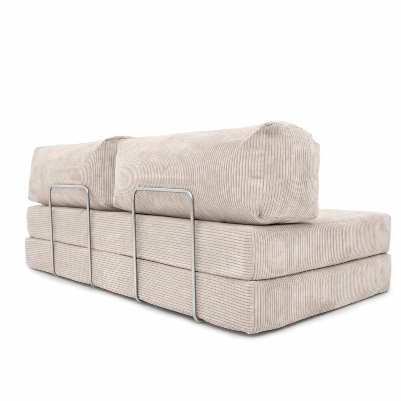 Sofa 3-osobowa NESTI Beżowy Sztruks