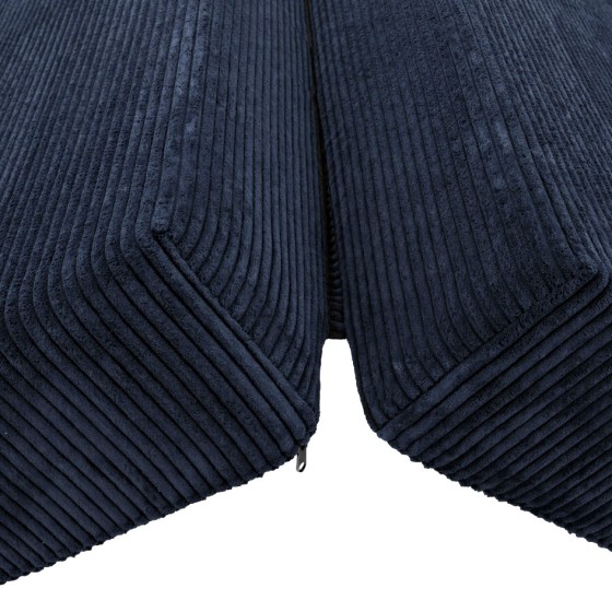 Leżanka I NESTI Granatowy Sztruks