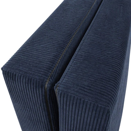 Leżanka I NESTI Granatowy Sztruks