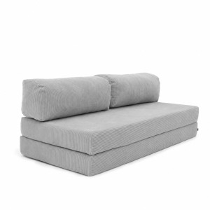 Sofa 3-osobowa NESTI Jasnoszary Sztruks