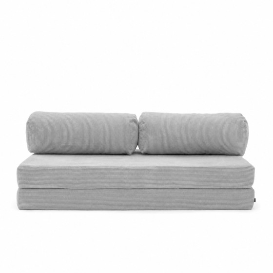 Sofa 3-osobowa NESTI Jasnoszary Sztruks
