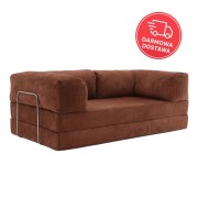 Sofa 2-osobowa NESTI Ceglasty Sztruks