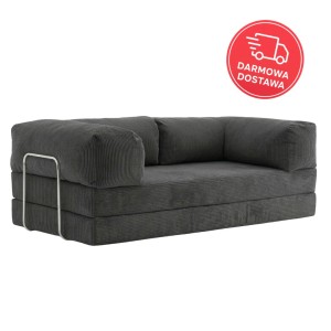 Sofa 2-osobowa NESTI Szary Sztruks