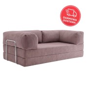 Sofa 2-osobowa NESTI Fioletowy Sztruks