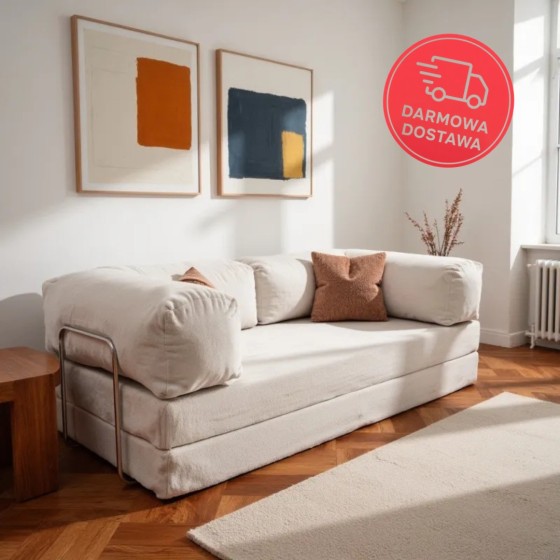 Sofa 2-osobowa NESTI Pluszowa