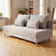 Sofa 3-osobowa z Pojemnikiem Sztruks COZY slim Sofotapczan - konfigurator