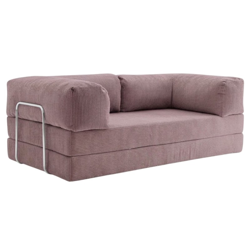 Sofa 2-osobowa NESTI Fioletowy Sztruks