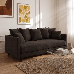 Sofa 3-osobowa z Pojemnikiem LUMI Ciemnoszary Sofotapczan