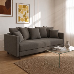 Sofa 3-osobowa z Pojemnikiem LUMI Ciemnoszary Sofotapczan