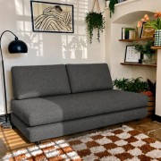 Kanapa z Funkcją Spania Lupo 90x200 Szary Sofotapczan
