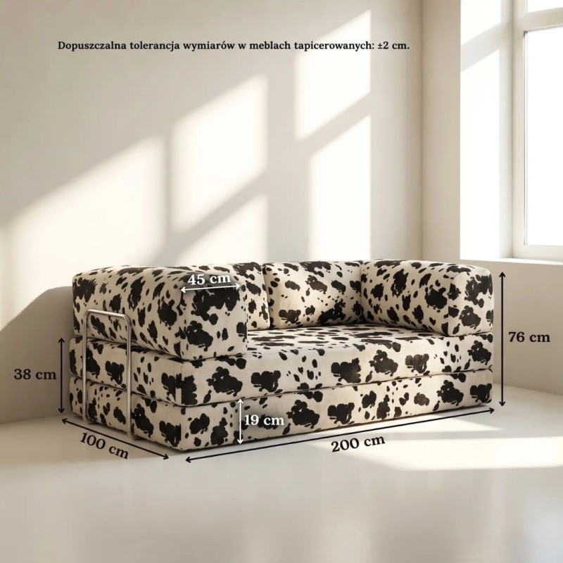 Sofa 2-osobowa NESTI Sztruksowa - Moo konfigurator