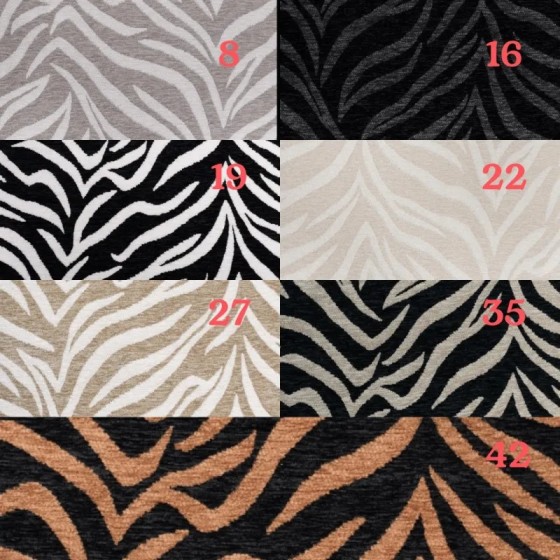 Narożnik 3-osobowy NESTI MINI - Zebra konfigurator