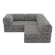 Narożnik 3-osobowy NESTI MINI - Zebra konfigurator