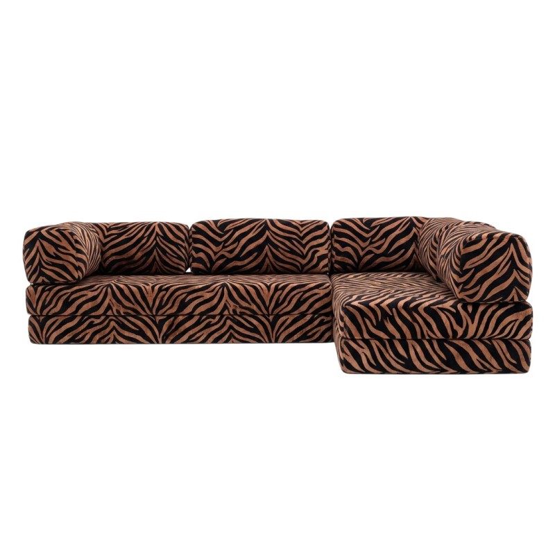 Narożnik 3-osobowy NESTI II - zebra konfigurator