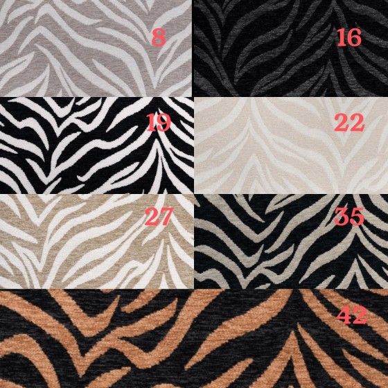 Narożnik 3-osobowy NESTI II - zebra konfigurator