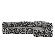 Narożnik 3-osobowy NESTI II - zebra konfigurator