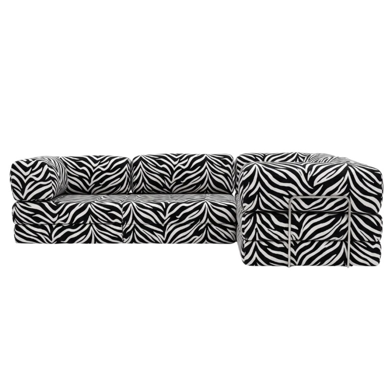 Narożnik 3-osobowy NESTI III - Zebra konfigurator