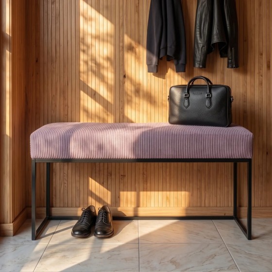 Ławka Loft LOFTI Fioletowa