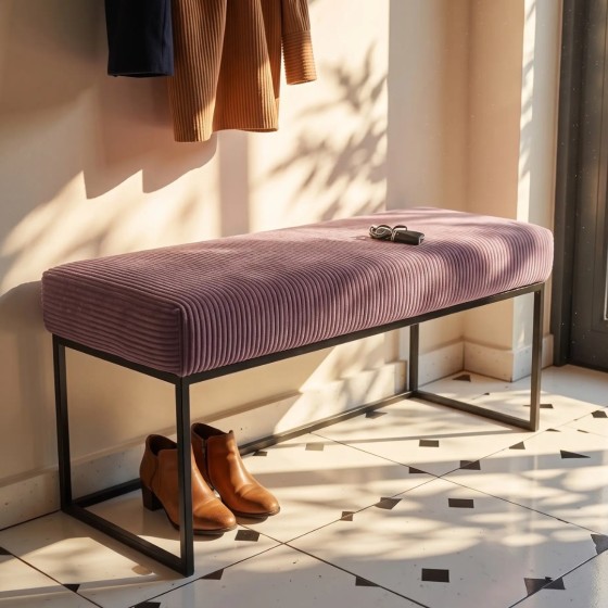 Ławka Loft LOFTI Fioletowa