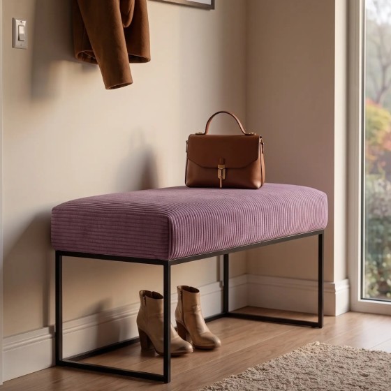 Ławka Loft LOFTI Fioletowa
