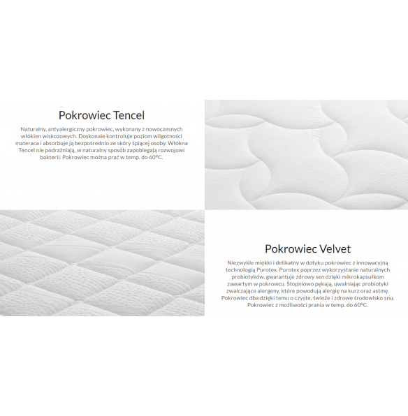 Materac HILDING PASODOBLE