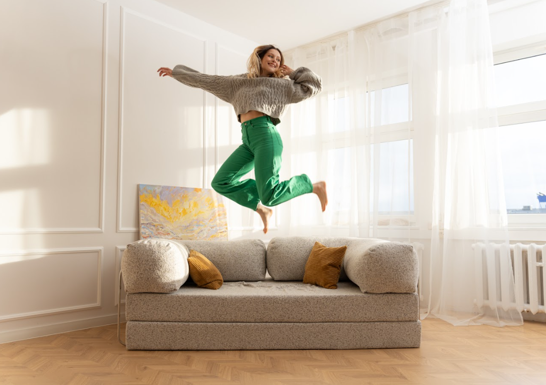 Zbliżenie tkaniny NESTI