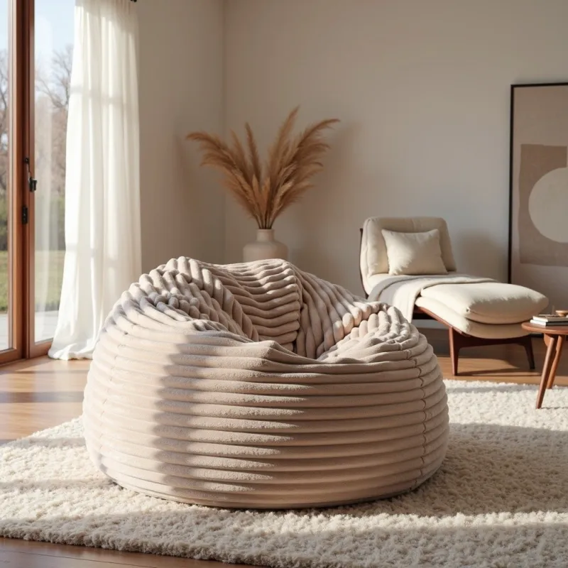 Pufa Nest sztruksowa