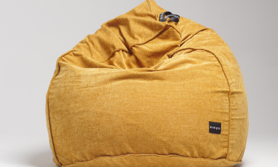 Duża pufa jak fotel, wygoda i luksus