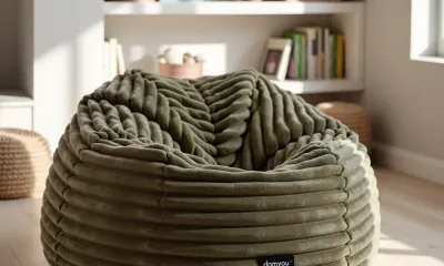 Pufy worki SACO dla dzieci i młodzieży – wygoda w sztruksowym wydaniu