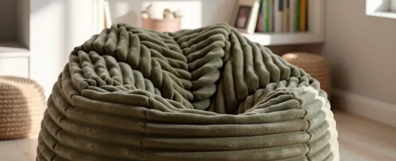 Pufy worki SACO dla dzieci i młodzieży – wygoda w sztruksowym wydaniu