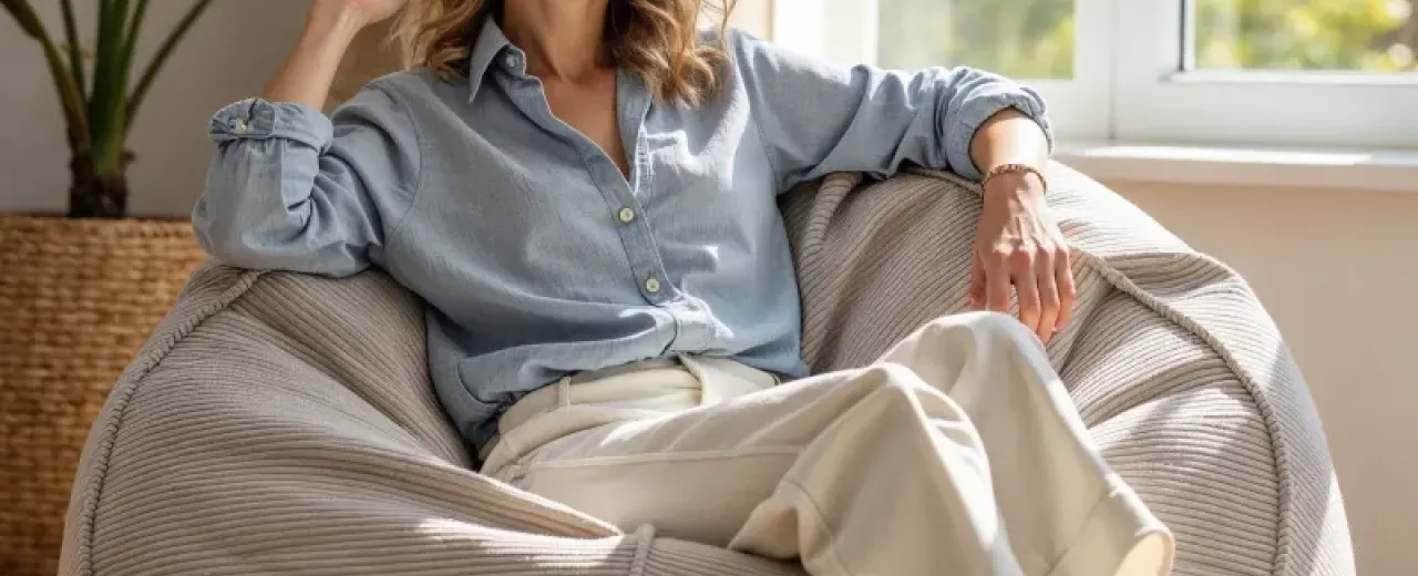 Worek pufa SAKO – wygodne rozwiązanie do salonu i pokoju młodzieżowego